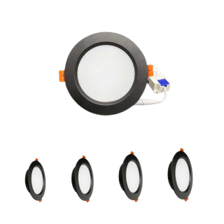 Đèn âm trần Downlight vỏ Đen [SA-AT-AT26] 5W-15W | Saco